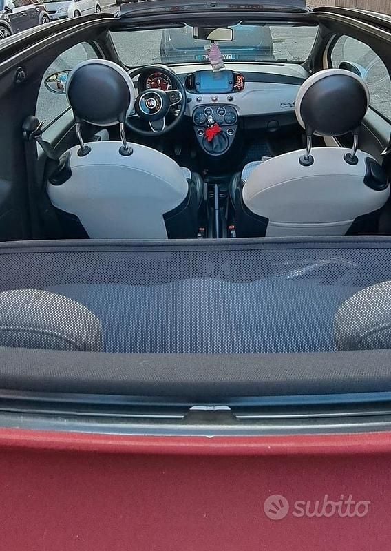 Usata Fiat 500C 2020 Bianco Cabrio