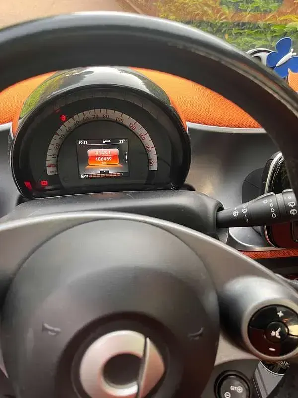 Usata Smart ForFour Passion 71 CV (52 kW) 2015 Bianco Utilitaria