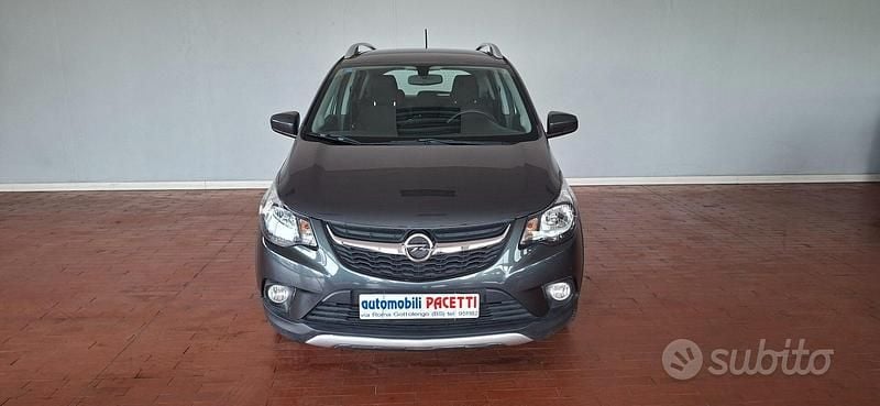 Usata Opel Karl Rocks 73 CV (53 kW) 2019 Grigio Utilitaria