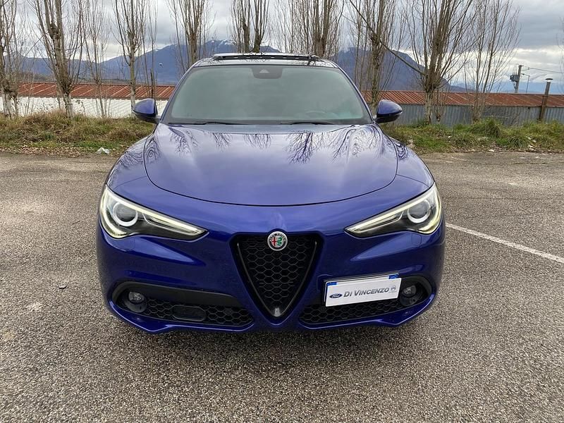 Usata Alfa Romeo Stelvio Veloce 210 CV (154 kW) 2020 Blu SUV