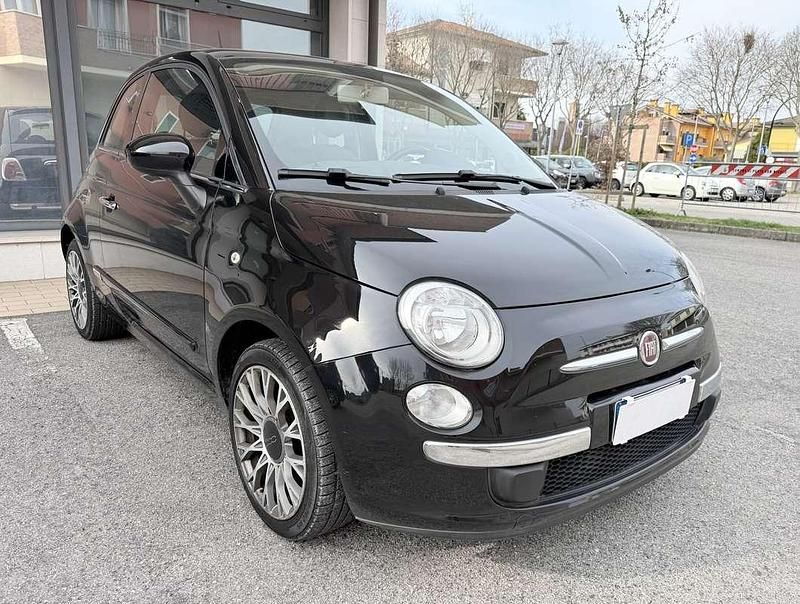 Usata Fiat 500 Lounge 69 CV (50 kW) 2015 Nero Utilitaria