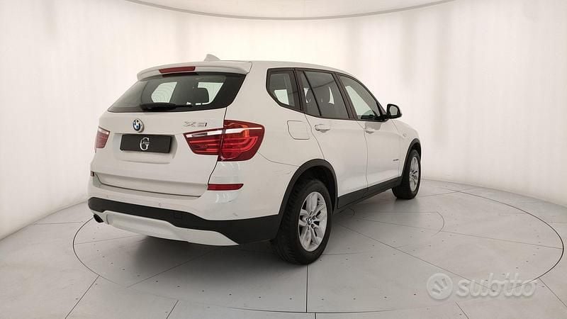Usata BMW X3 xLine 190 CV (139 kW) 2017 Bianco SUV