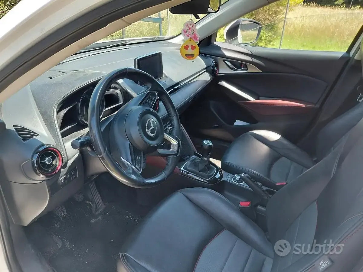 Usata Mazda CX-3 105 CV (77 kW) 2017 Bianco SUV