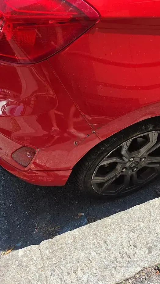 Usata Ford Fiesta ST-Line 86 CV (63 kW) 2019 Rosso Utilitaria
