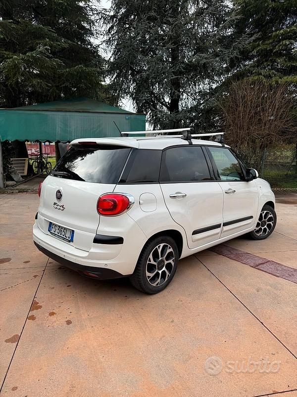 Usata Fiat 500L Cross 95 CV (69 kW) 2018 Bianco Monovolume
