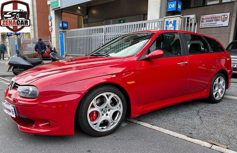 Usata Alfa Romeo 156 GTA 250 CV (183 kW) 2003 Rosso Station wagon
