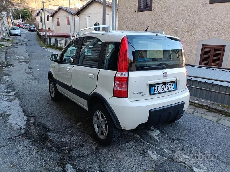 Usata Fiat Panda 4x4 Climbing 69 CV (50 kW) 2010 Bianco Utilitaria