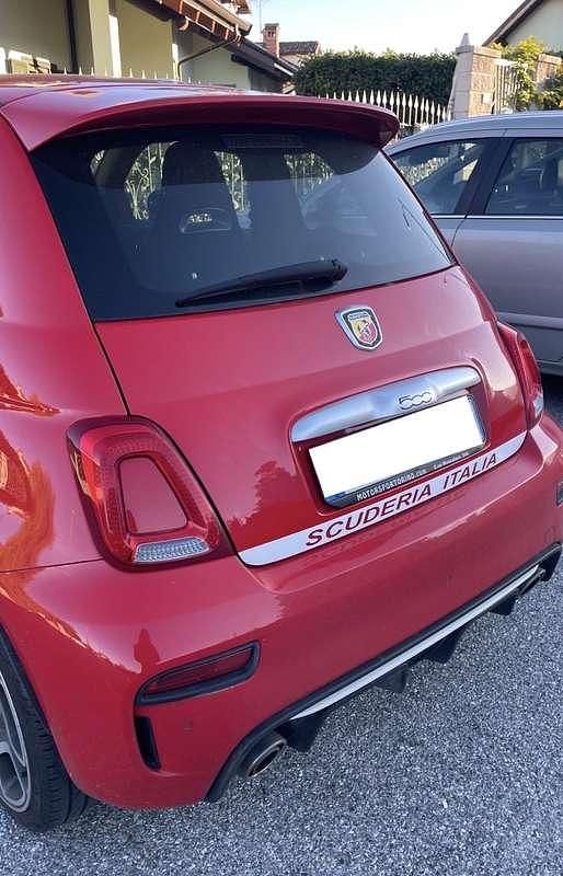 Usata Abarth 595 144 CV (105 kW) 2018 Rosso Utilitaria