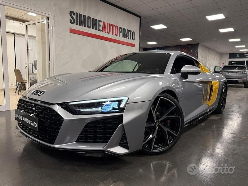 Usata Audi R8 Spyder 540 CV (397 kW) 2020 Grigio Coupé