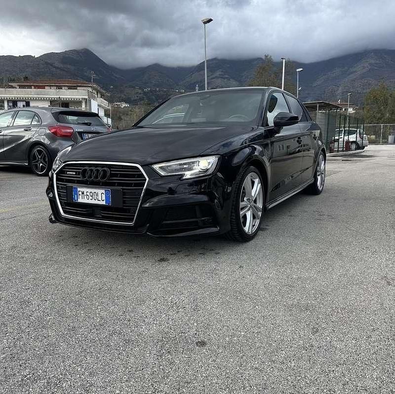 Usata Audi A3 Ambiente 184 CV (135 kW) 2017 Nero Berlina