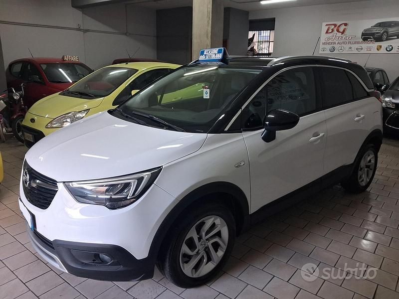 Usata Opel Crossland X 110 CV (80 kW) 2021 Bianco SUV