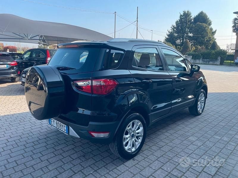 Usata Ford Ecosport Titanium 90 CV (66 kW) 2015 Nero SUV