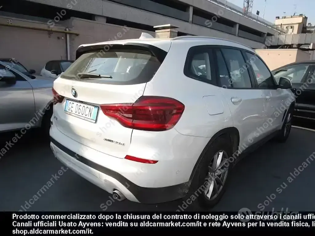 Usata BMW X3 Advantage 190 CV (139 kW) 2021 Bianco SUV