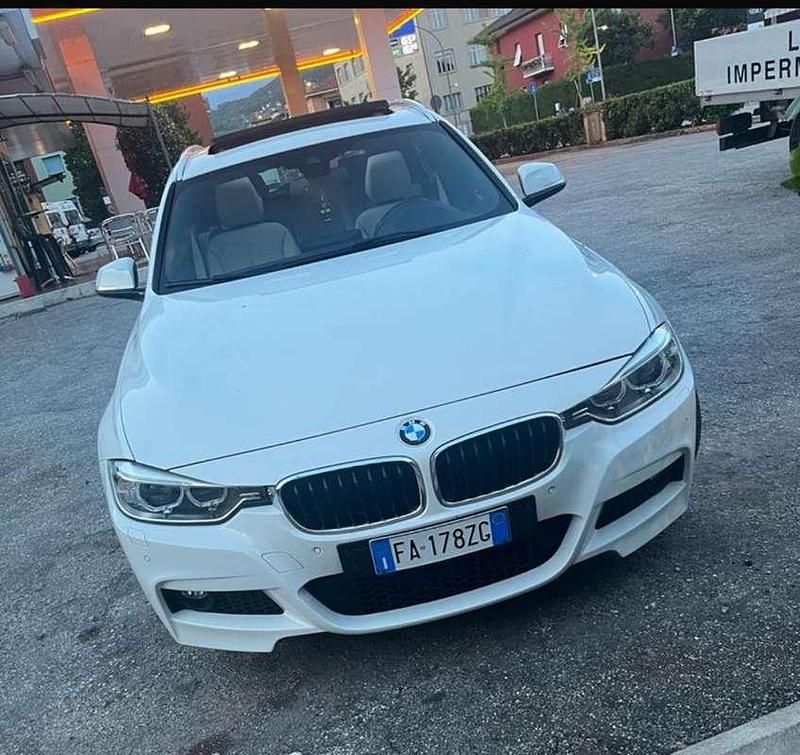 Bianco Usata 2014 BMW 320 M Sport Station wagon | 12.000 € (Buon prezzo) - Immagine 1/3
