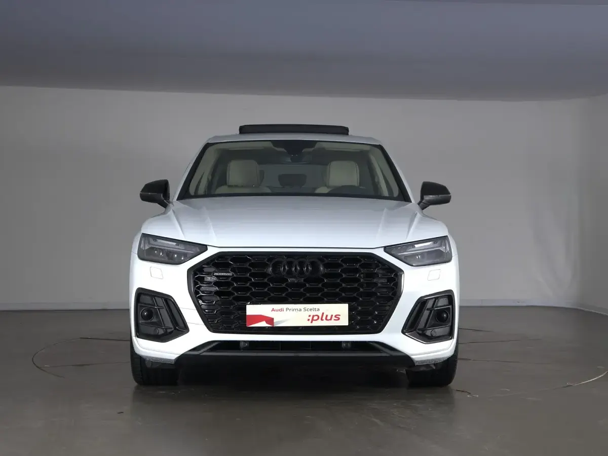 Usata Audi Q5 Sportback S-line plus 2022 Bianco ghiacciaio metallizzato SUV