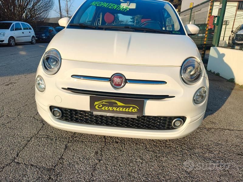 Usata Fiat 500 Lounge 69 CV (50 kW) 2016 Bianco Berlina