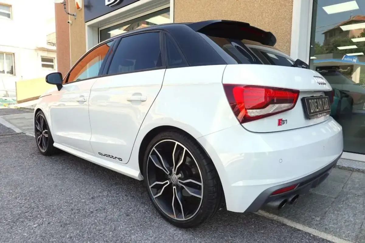 Usata Audi S1 Ambiente 231 CV (169 kW) 2017 Bianco Utilitaria