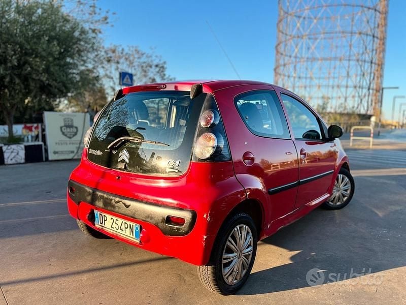 Usata Citroën C1 54 CV (39 kW) 2008 Rosso Utilitaria