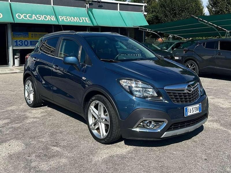 Blu/azzurro Usata 2015 Opel Mokka Cosmo SUV | 11.500 € (Molto cara) - Immagine 1/4