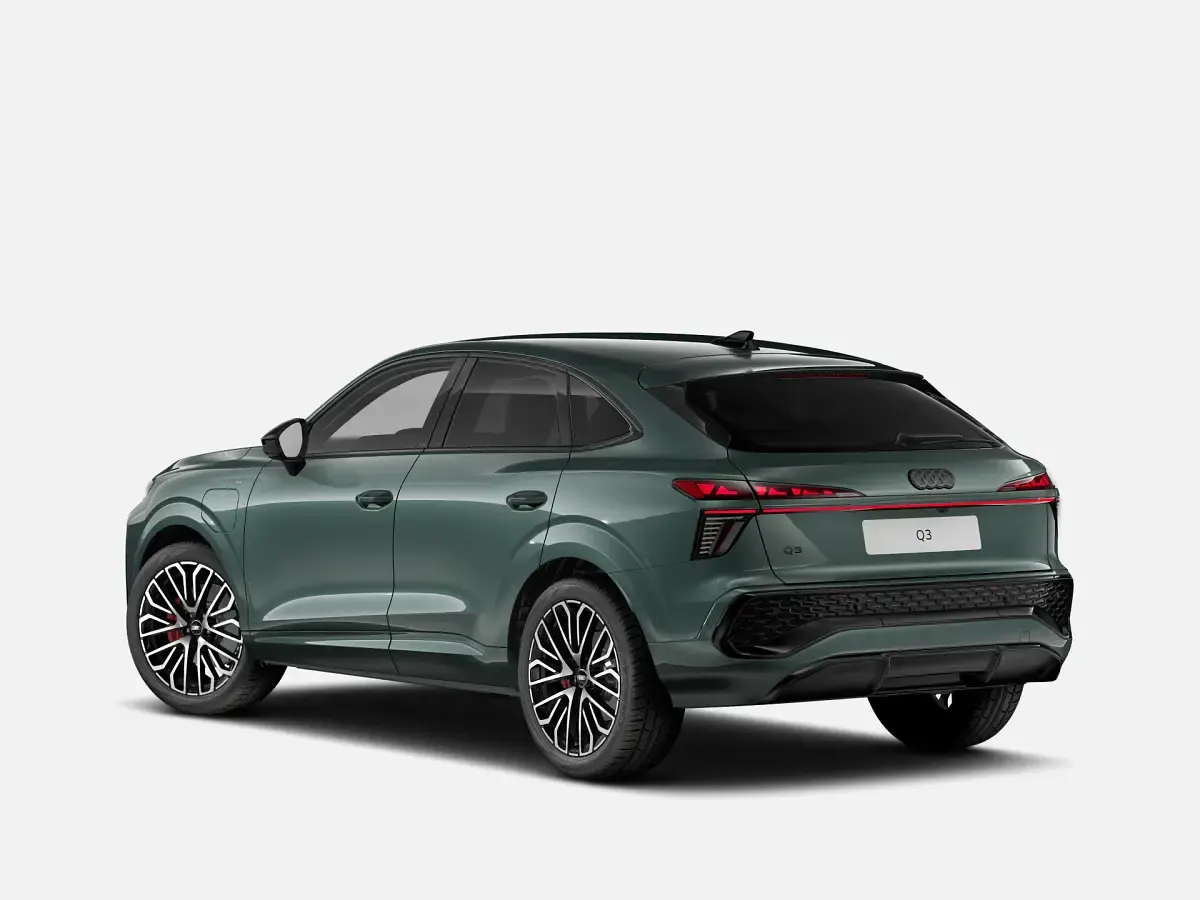 Nuova Audi Q3 Sportback S-Line 272 CV (200 kW) 2026 Verde salvia metallizzato SUV