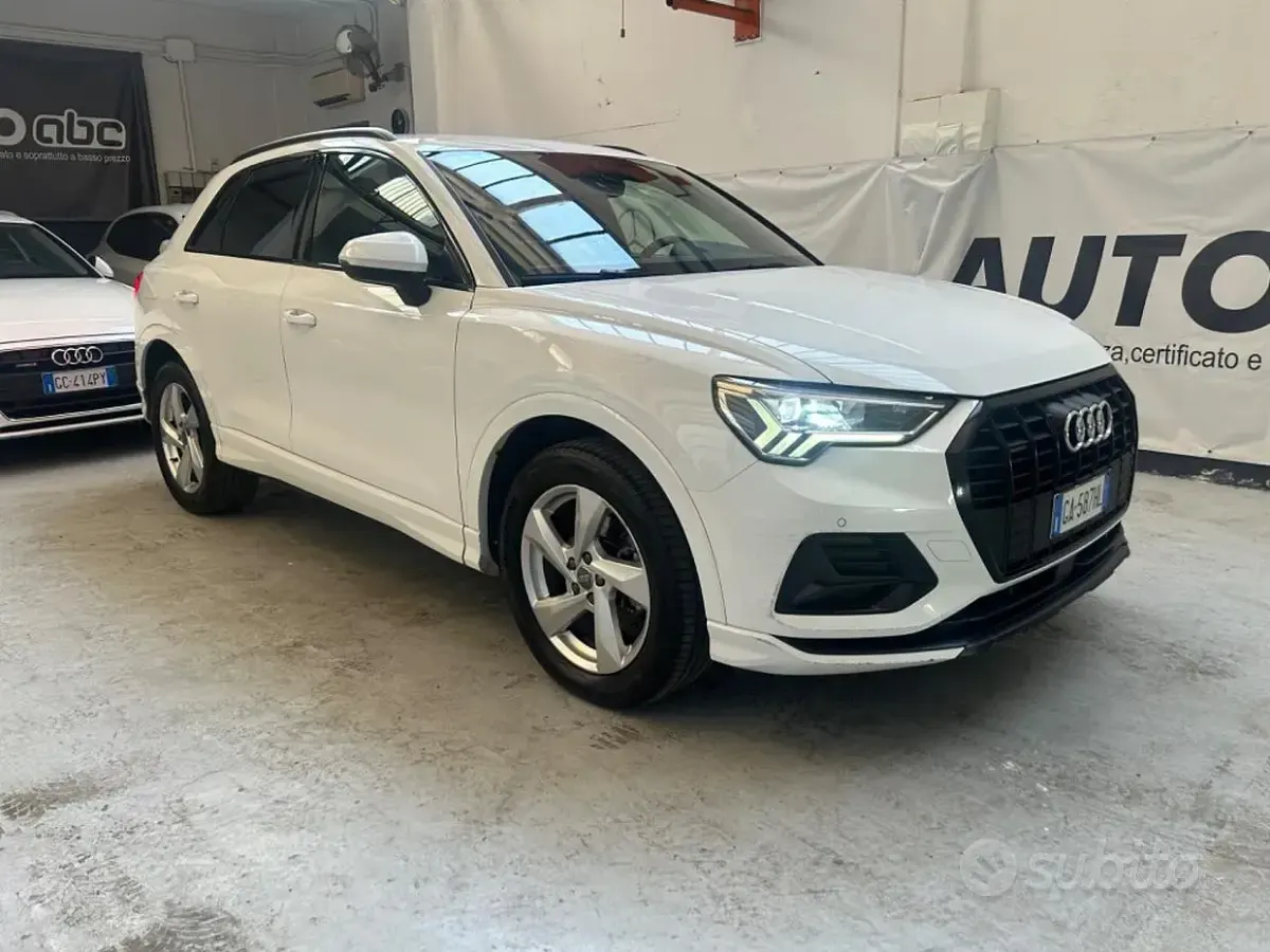 Usata Audi Q3 S-Line 150 CV (110 kW) 2020 Bianco SUV