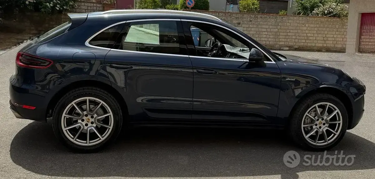 Usata Porsche Macan S 250 CV (183 kW) 2014 Blu SUV