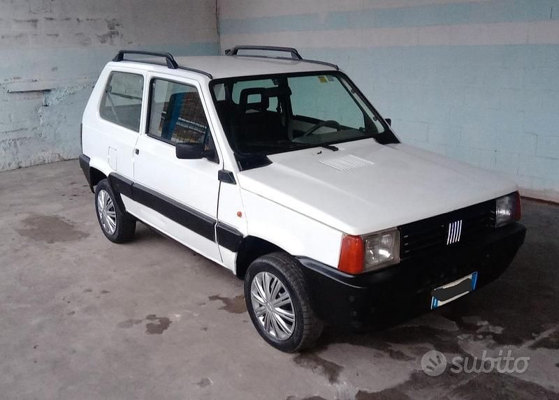 Usata Fiat Panda 2002 Bianco Utilitaria