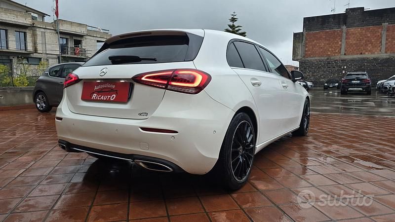 Usata Mercedes A180 116 CV (85 kW) 2019 Bianco Berlina