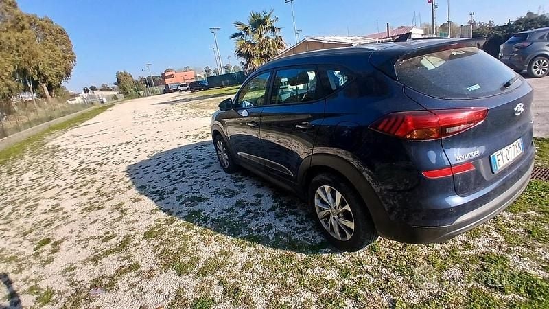 Usata Hyundai Tucson 116 CV (85 kW) 2019 Blu SUV