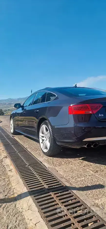 Usata Audi A5 Ambiente 177 CV (130 kW) 2012 Bluazzurro Coupé