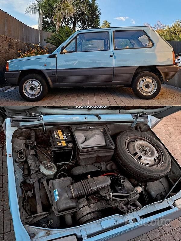 Usata Fiat Panda 30 CV (22 kW) 1981 Blu Utilitaria