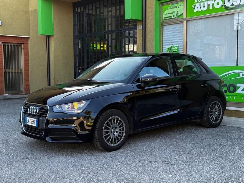 Usata Audi A1 85 CV (62 kW) 2014 Nero Utilitaria