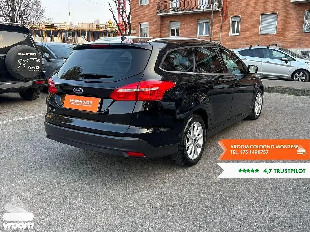 Usata Ford Focus Titanium X 120 CV (88 kW) 2016 Nero Station wagon