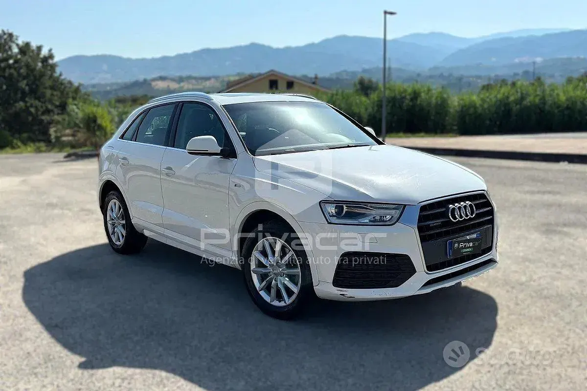 Usata Audi Q3 Comfort 150 CV (110 kW) 2016 Bianco SUV