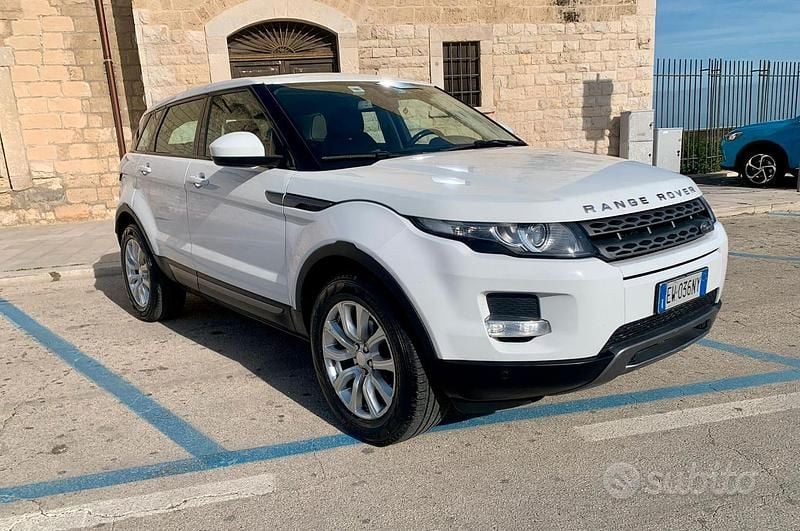 Usata Land Rover Range Rover evoque 190 CV (139 kW) 2014 Bianco SUV