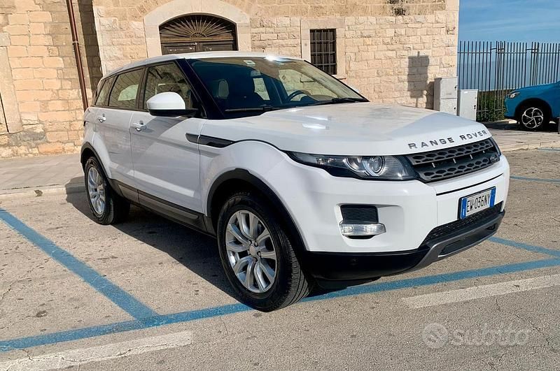 Usata Land Rover Range Rover evoque 2014 Bianco SUV