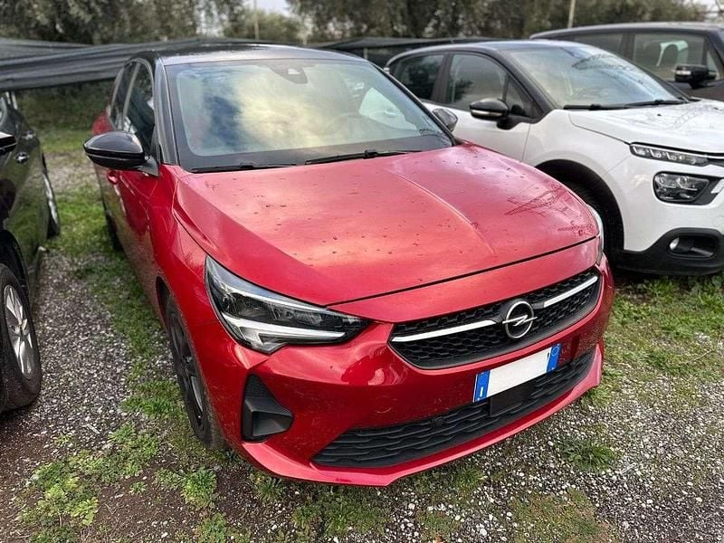 Usata Opel Corsa GS Line 101 CV (74 kW) 2022 Rosso / tetto nero Utilitaria