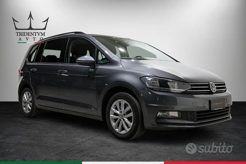 Usata VW Touran Business 110 CV (80 kW) 2016 Grigio Monovolume