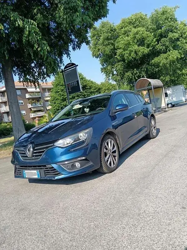 Usata Renault Mégane GrandTour 110 CV (80 kW) 2017 Blu/azzurro Station wagon
