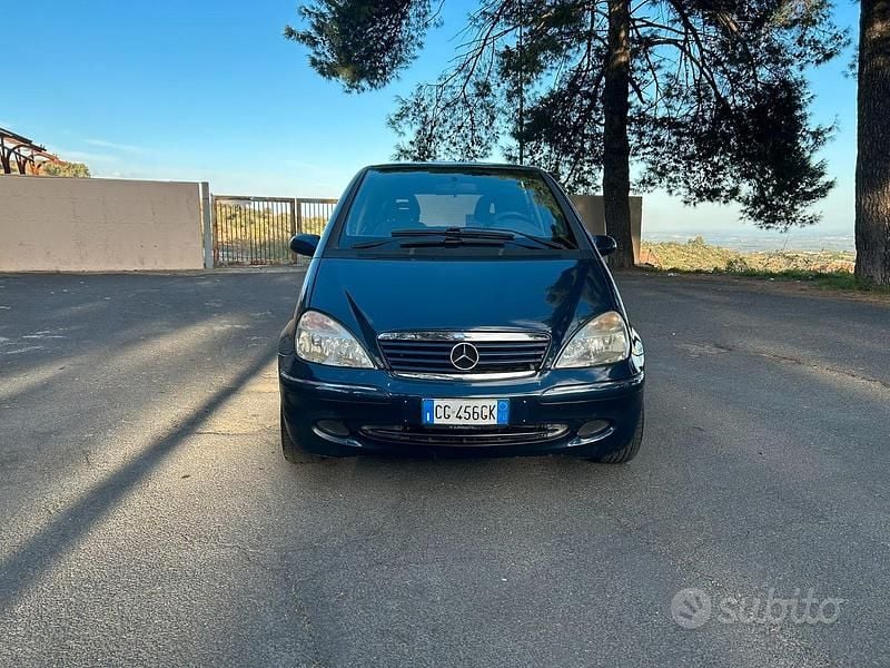 Usata Mercedes A170 95 CV (69 kW) 2002 Blu Berlina