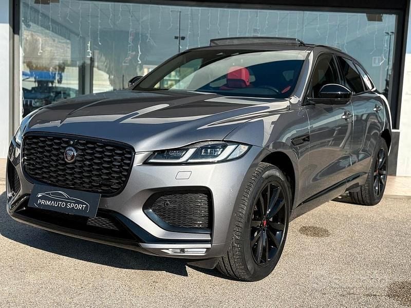 Grigio Usata 2022 Jaguar F-Pace R SUV | 38.300 € (Molto cara) - Immagine 1/4