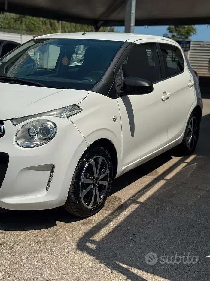 Usata Citroën C1 Shine 69 CV (50 kW) 2017 Bianco Utilitaria