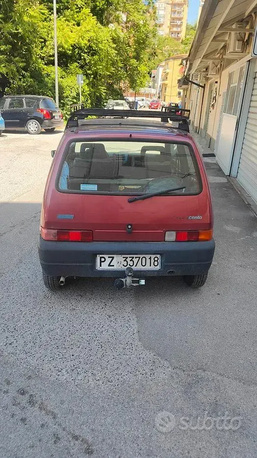 Usata Fiat 500 39 CV (28 kW) 1993 Rosso Berlina