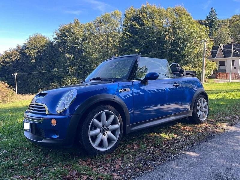 Usata Mini Cooper S Cabriolet 170 CV (125 kW) 2005 Blu/azzurro Cabrio