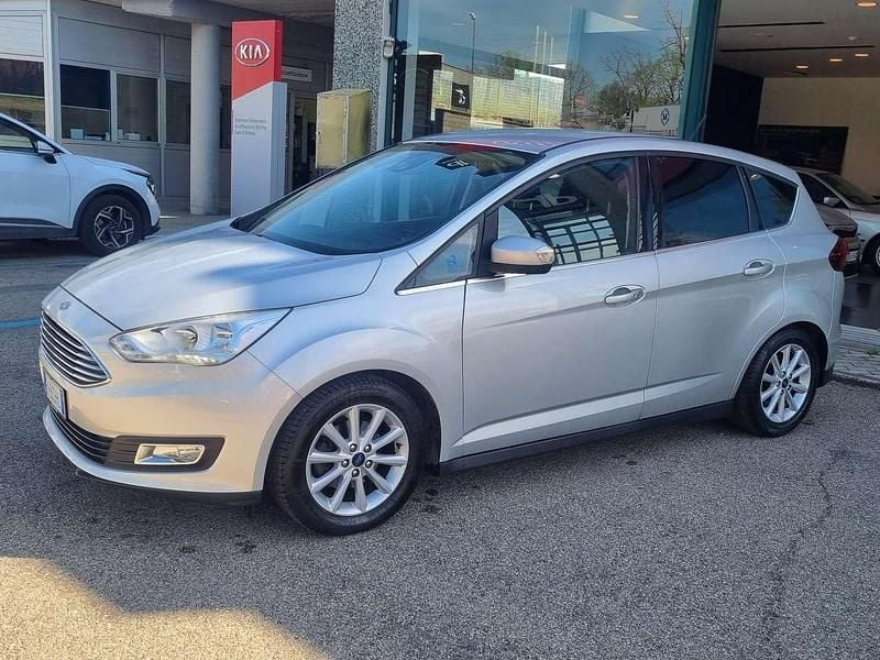 Usata Ford C-MAX Titanium S 120 CV (88 kW) 2019 Argento Monovolume