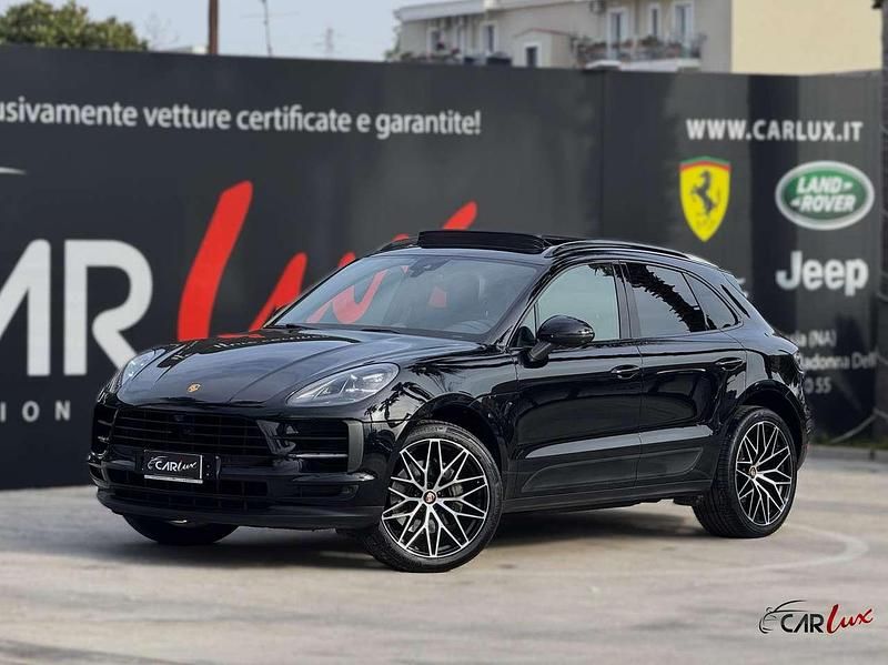 Usata Porsche Macan Turbo Sport 354 CV (260 kW) 2019 Nero jet metallizzato SUV