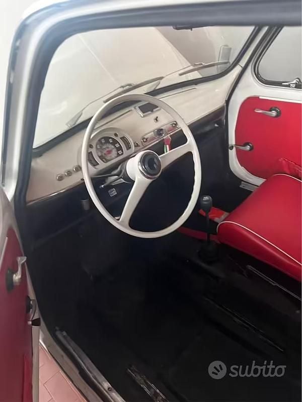 Usata Fiat 600 1960 Bianco Coupé