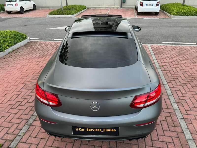 Usata Mercedes C250 Premium 204 CV (150 kW) 2017 Grigio Coupé