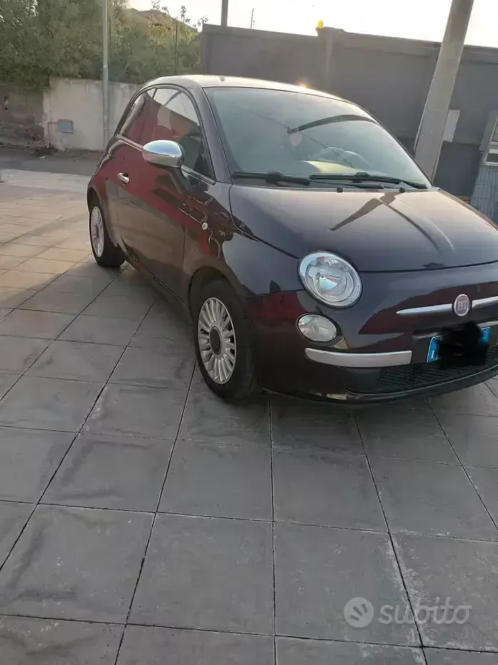 Usata Fiat 500 69 CV (50 kW) 2012 Viola Berlina