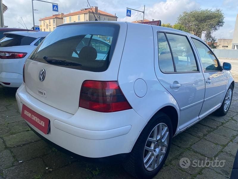 Usata VW Golf IV Highline 100 CV (73 kW) 2000 Bianco Berlina